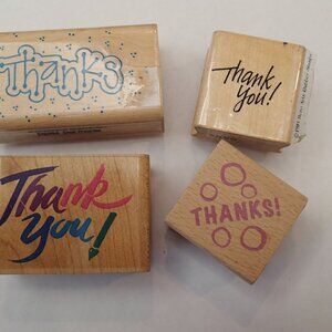 Thank you Stampers set of 4